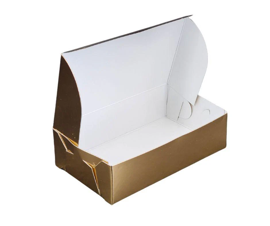 Sweet Box - Gold - 0.5 lb - 6.25"x3.75"x1.75"