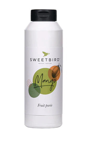 Sweetbird Purees - Mango - 6 x 1 L Case - Vegan - Canadian Distribution - Ships Free Within Canada on Orders Above CAD $199