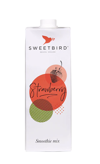 Sweetbird Smoothies - Strawberry - 8 x 1 L Case - Vegan - Canadian Distribution - Ships Free Within Canada on Orders Above CAD $199 - Image 2