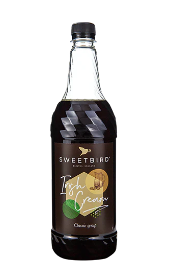 Sweetbird Syrup - Irish Cream - 6 x 1 L Case - Vegan - Canadian Distribution - Ships Free Within Canada on Orders Above CAD $199
