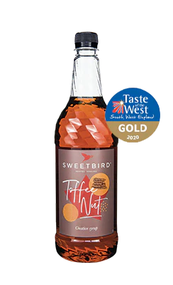 Sweetbird Syrup - Toffee Nut - 6 x 1 L Case - Vegan - Canadian Distribution - Ships Free Within Canada on Orders Above CAD $199