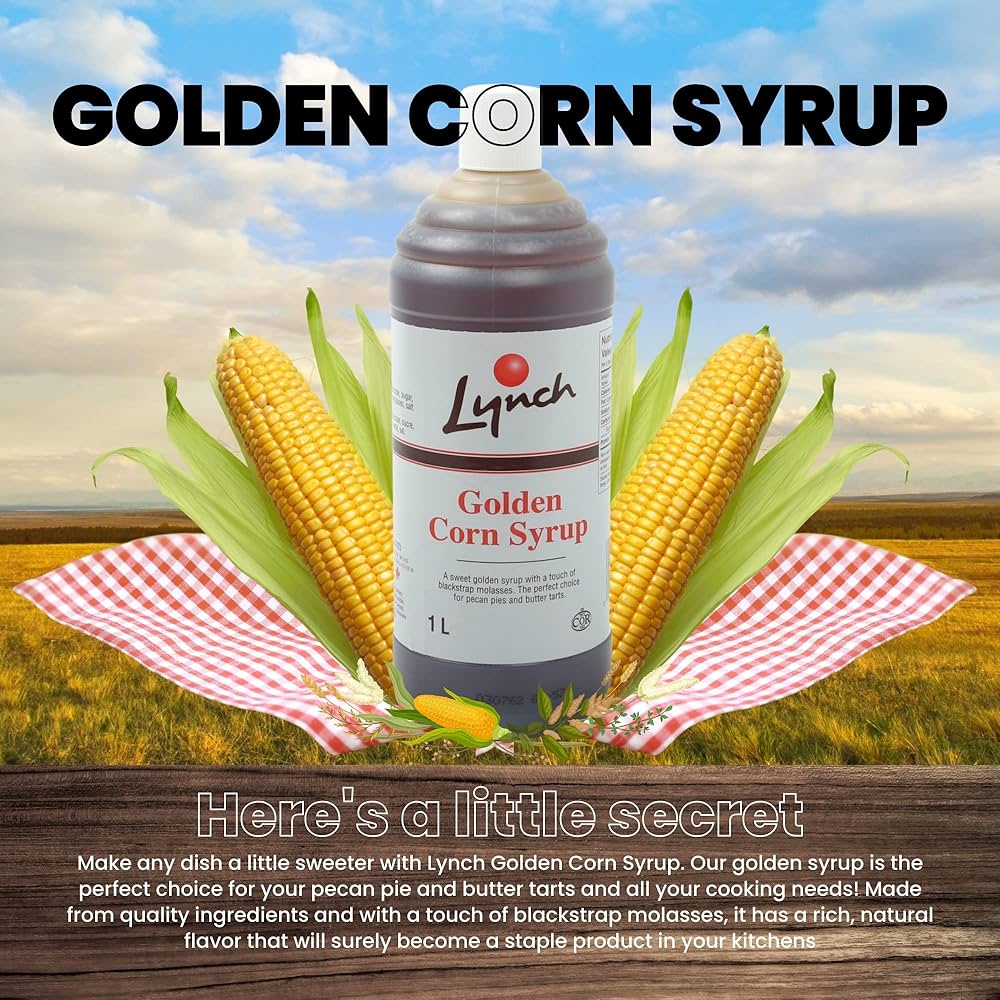 Golden Corn Syrup - 12 x 1L count - Lynch - Baking Mixes and Ingredients - Canadian Distribution - Ships Free Within Canada on Orders Above CAD $199 - Image 2
