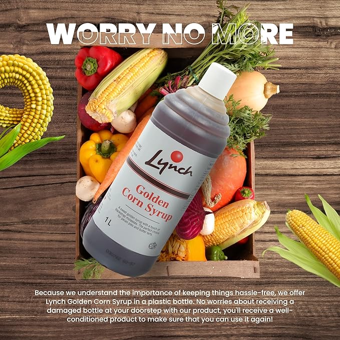 Golden Corn Syrup - 12 x 1L count - Lynch - Baking Mixes and Ingredients - Canadian Distribution - Ships Free Within Canada on Orders Above CAD $199 - Image 3