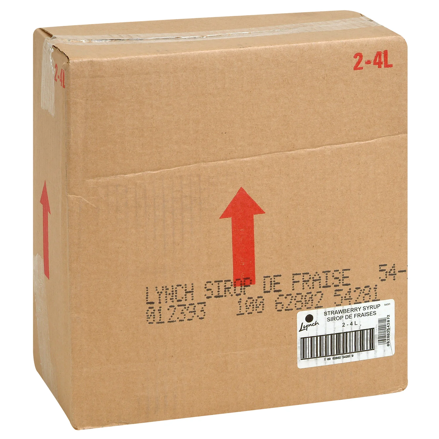 Syrup Strawberry Milkshake - 2 x 4 L - Lynch - Baking Mixes and Ingredients - Canadian Distribution - Ships Free Within Canada on Orders Above CAD $199 - Image 3