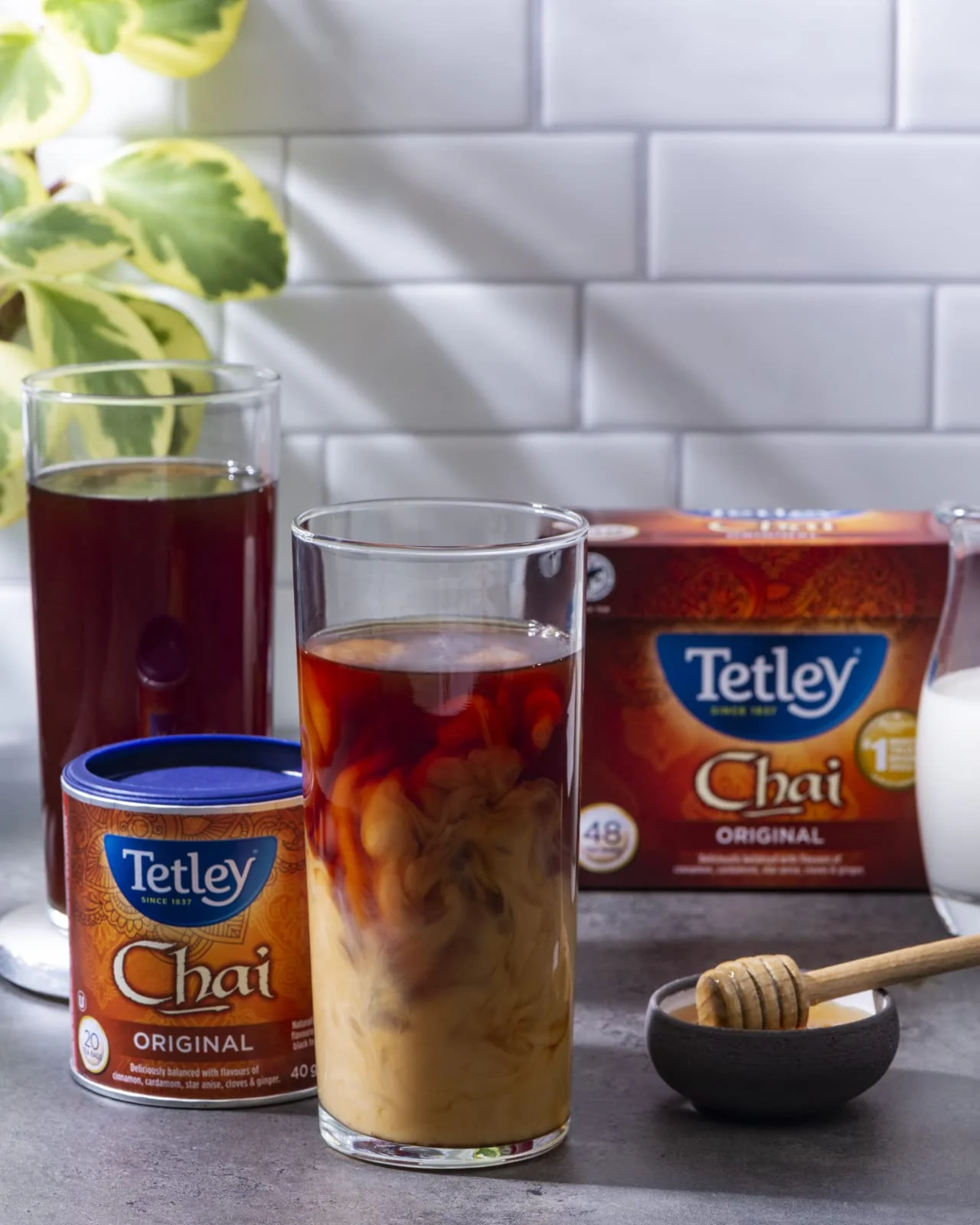 Tetley Chai Black Tea – Kosher Blend with Cinnamon, Cardamom, Ginger & Cloves, 20 Tea Bags per Box – 6-Box Bundle - Canadian Distribution - Ships Free Within Canada on Orders Above CAD $199 - Image 3
