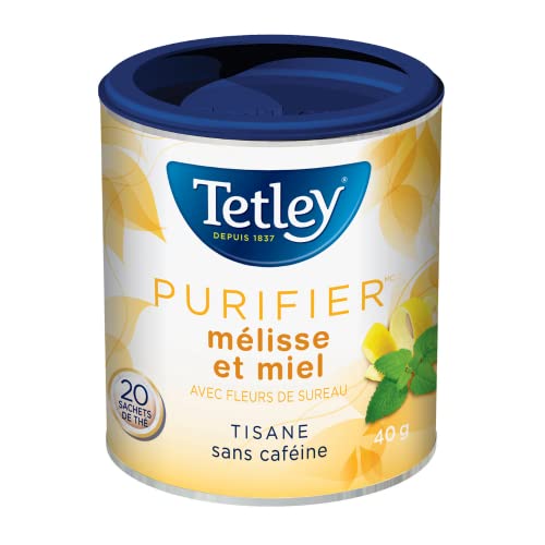 Tetley Cleanse Lemon Balm & Honey Herbal Tea – 20 Tea Bags per Box, Pack of 6 (120 Total Bags) - Canadian Distribution - Ships Free Within Canada on Orders Above CAD $199 - Image 2