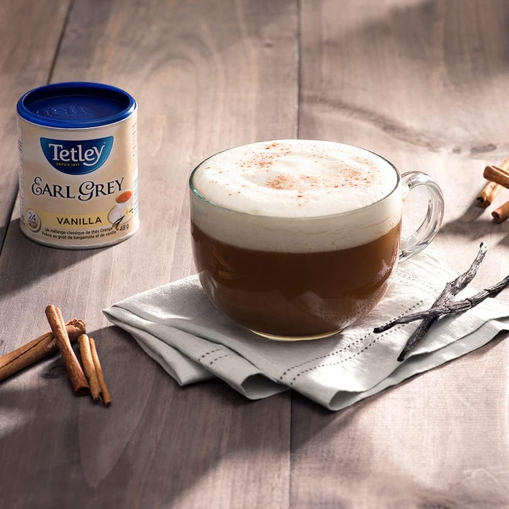 Tetley Earl Grey Vanilla Black Tea - 6 Pack (144 Tea Bags, 288g Total) - Canadian Distribution - Ships Free Within Canada on Orders Above CAD $199 - Image 5