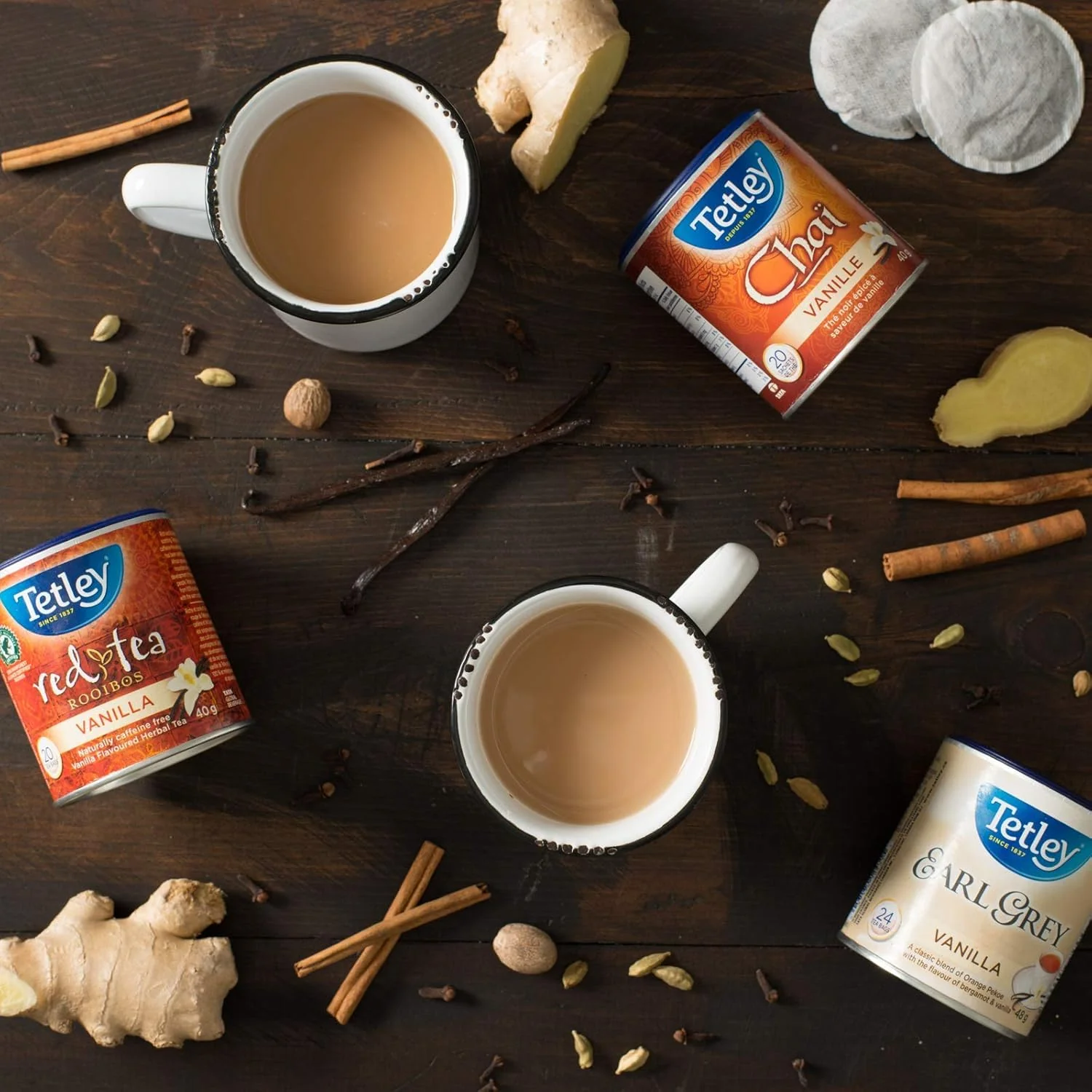 Tetley Earl Grey Vanilla Black Tea - 6 Pack (144 Tea Bags, 288g Total) - Canadian Distribution - Ships Free Within Canada on Orders Above CAD $199 - Image 7