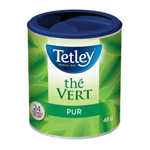 Tetley Pure Green Tea – 24 Tea Bags per Box, 6-Pack Bundle (144 Total Bags) - Canadian Distribution - Ships Free Within Canada on Orders Above CAD $199 - Image 3