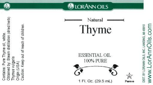 Thyme Oil Flavoring - Food Grade Essential Oils - Aromatherapy - 1 oz., 16 oz. - Ships Free Within Canada on Orders Above CAD $199 - Image 2