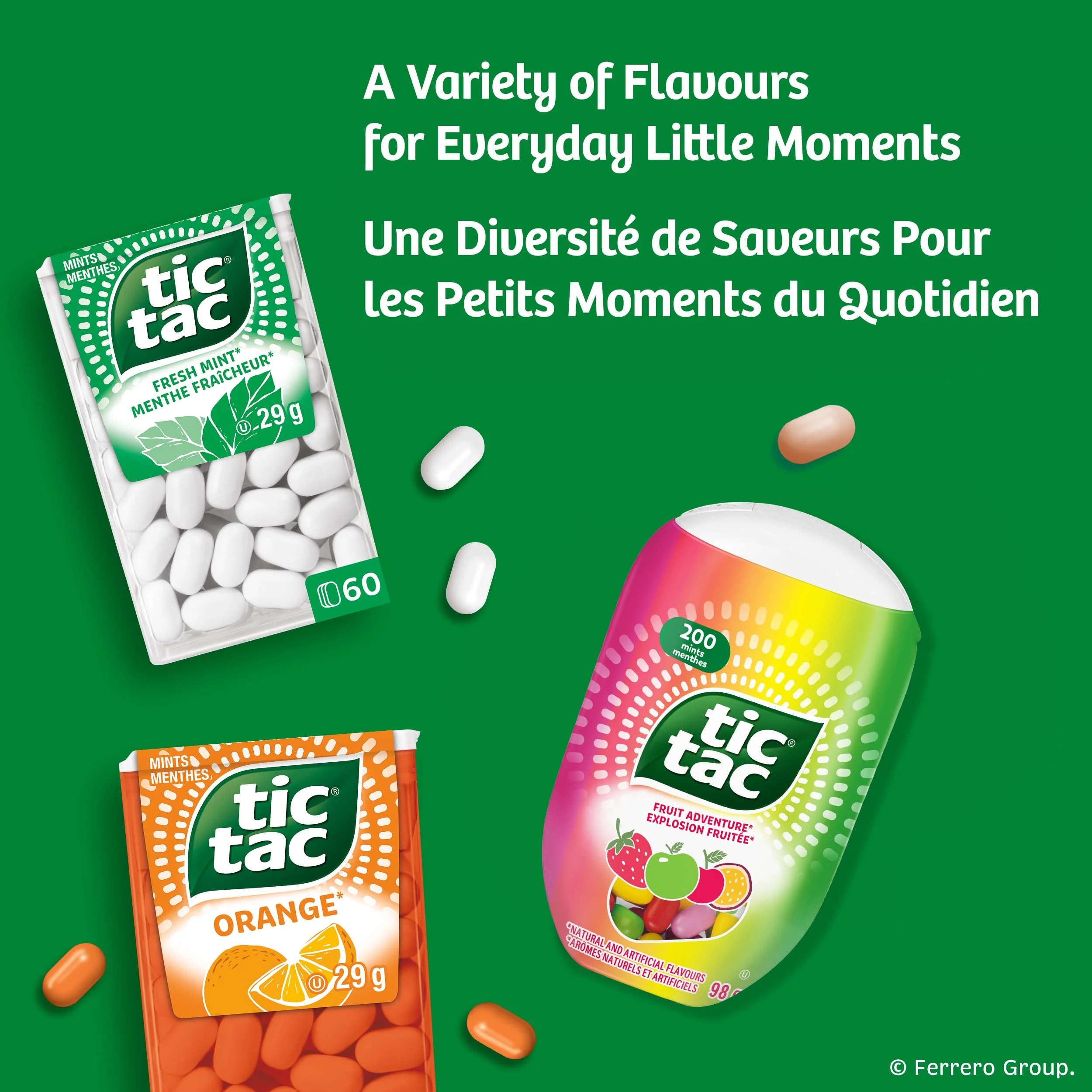 TIC TAC Dragon Fruit Mints – 60 Count Bulk Pack (12 × 29g Singles) - Canadian Distribution - Ships Free Within Canada on Orders Above CAD $199 - Image 3