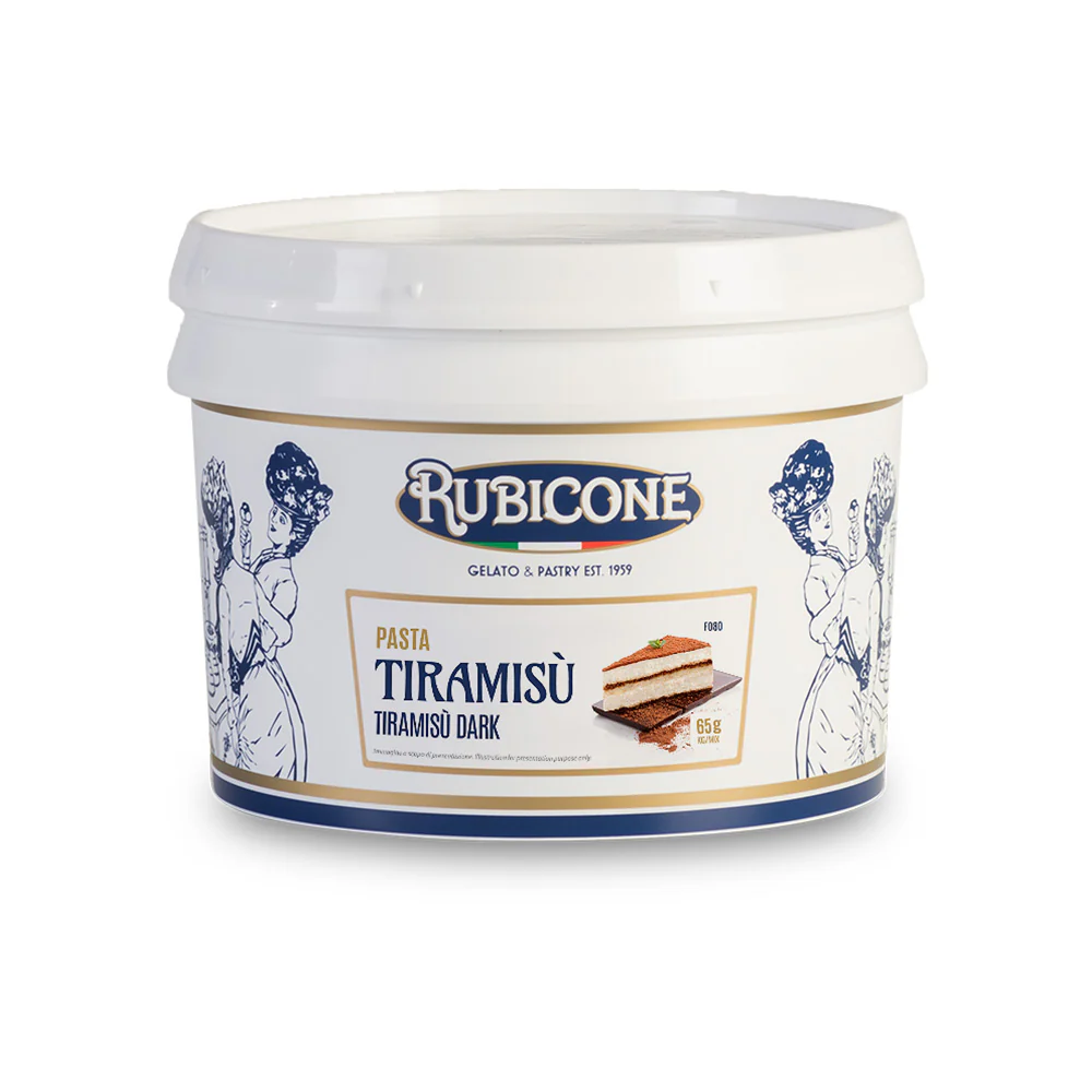"PRE-ORDER" Tiramisu Dark Paste - Classic Gelato Pastes - Case of 2 x 3 KG Buckets - Rubicone Canada - Ships Free Within Canada on Orders Above CAD $199