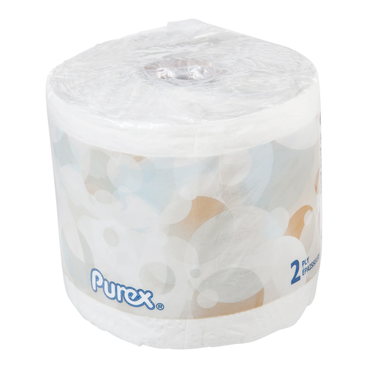 Tissue Toilet 2 Ply White Individually Wrapped - 60 x 506 count - Purex - Packaging and Accessories - Restaurant Supplies and Equipment - Canadian Distribution - Image 3