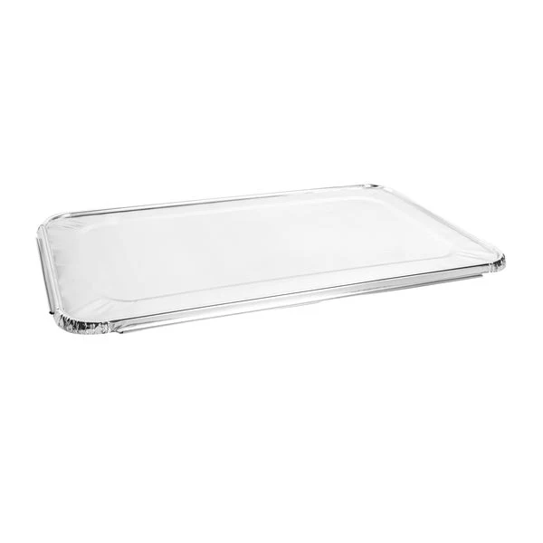 Titan Aluminum Lids for Full Steam Pan - Pack of 50  - Disposables, Restaurant Packaging and Take-Out Supplies - Canadian Distribution - Ships Free Within Canada on Orders Above CAD $199