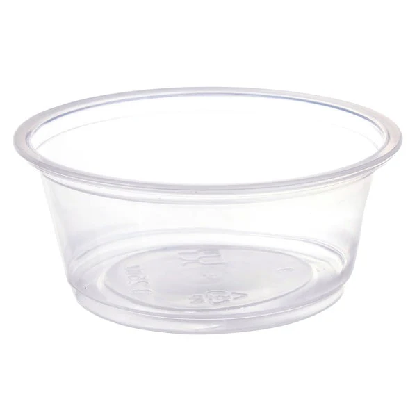 Titan Clear Plastic 3.25-oz Portion Cups - 4 packs of 300  - Disposables, Restaurant Packaging and Take-Out Supplies - Canadian Distribution - Ships Free Within Canada on Orders Above CAD $199