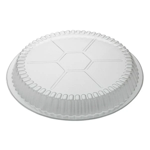 Titan Plastic Dome Lids for 8-in Round Aluminum Container - Pack of 500  - Disposables, Restaurant Packaging and Take-Out Supplies - Canadian Distribution - Ships Free Within Canada on Orders Above CAD $199