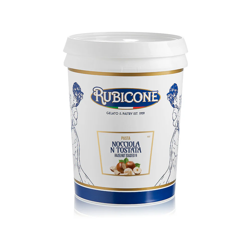 "PRE-ORDER" Toasted Hazelnut Paste - Classic Gelato Pastes - Case of 2 x 5 KG Buckets - Rubicone Canada - Ships Free Within Canada on Orders Above CAD $199
