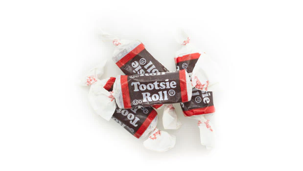 Tootsie Rolls - 30 LB Box - Premium Ice Cream and Dessert Toppings, Mix-Ins and Inclusions - Ships Free Within Canada on Orders Above CAD $199