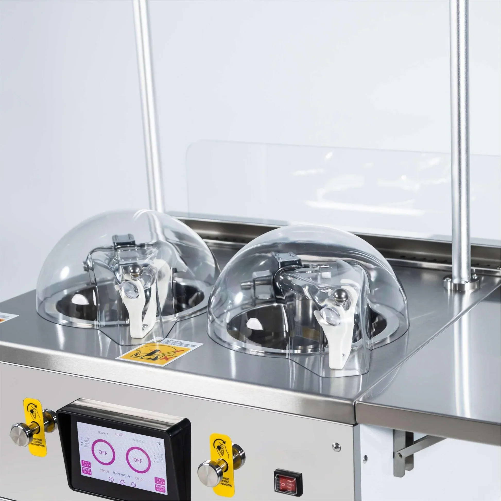 Top Churn Pro V2C - Mobile Cart Model - Make and Display Machines for Gelato, Ice Cream, & Sorbets - Top Churn Canada - Image 6