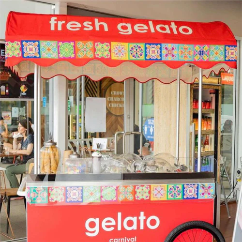 Top Churn Pro V4C - Mobile Cart Model - Make & Display Gelato, Ice Cream, & Sorbets - Top Churn Canada - Image 5