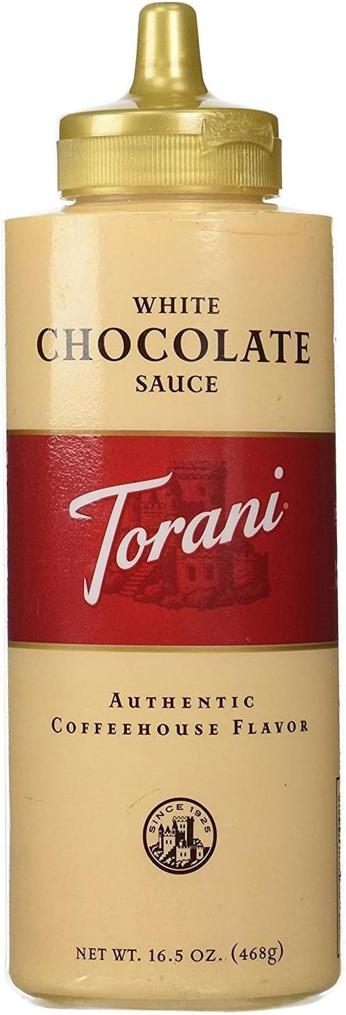 Torani Puremade Sauce Variety Pack - 4 Bottles (16.5oz Each) - Caramel, Dark Chocolate, White Chocolate & Pumpkin Pie - Canadian Distribution - Ships Free Within Canada on Orders Above CAD $199 - Image 5