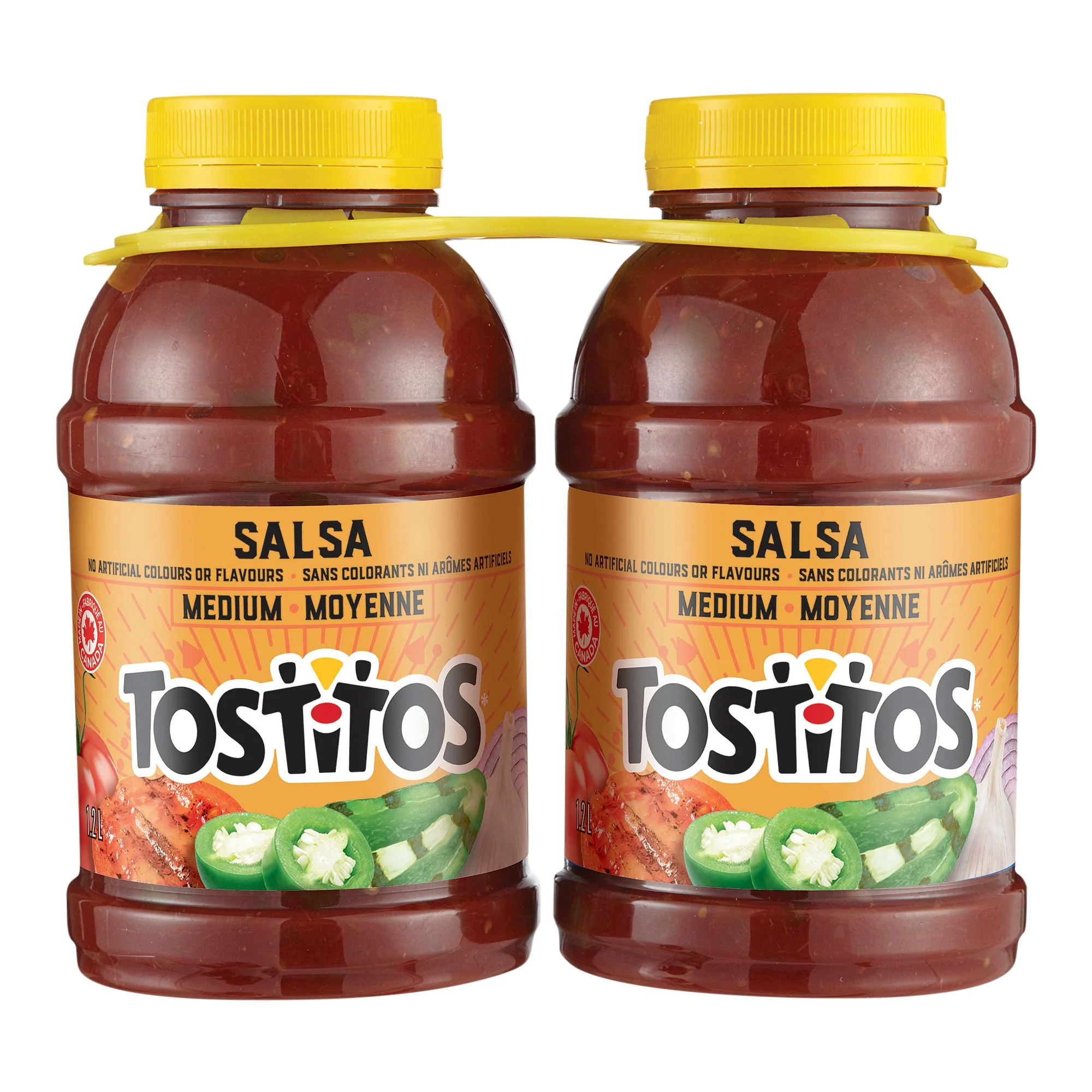 Tostitos Medium Salsa - 8 × 1.21 L - Grocery and Food Items - Canadian Distribution - Ships Free Within Canada on Orders Above CAD $199