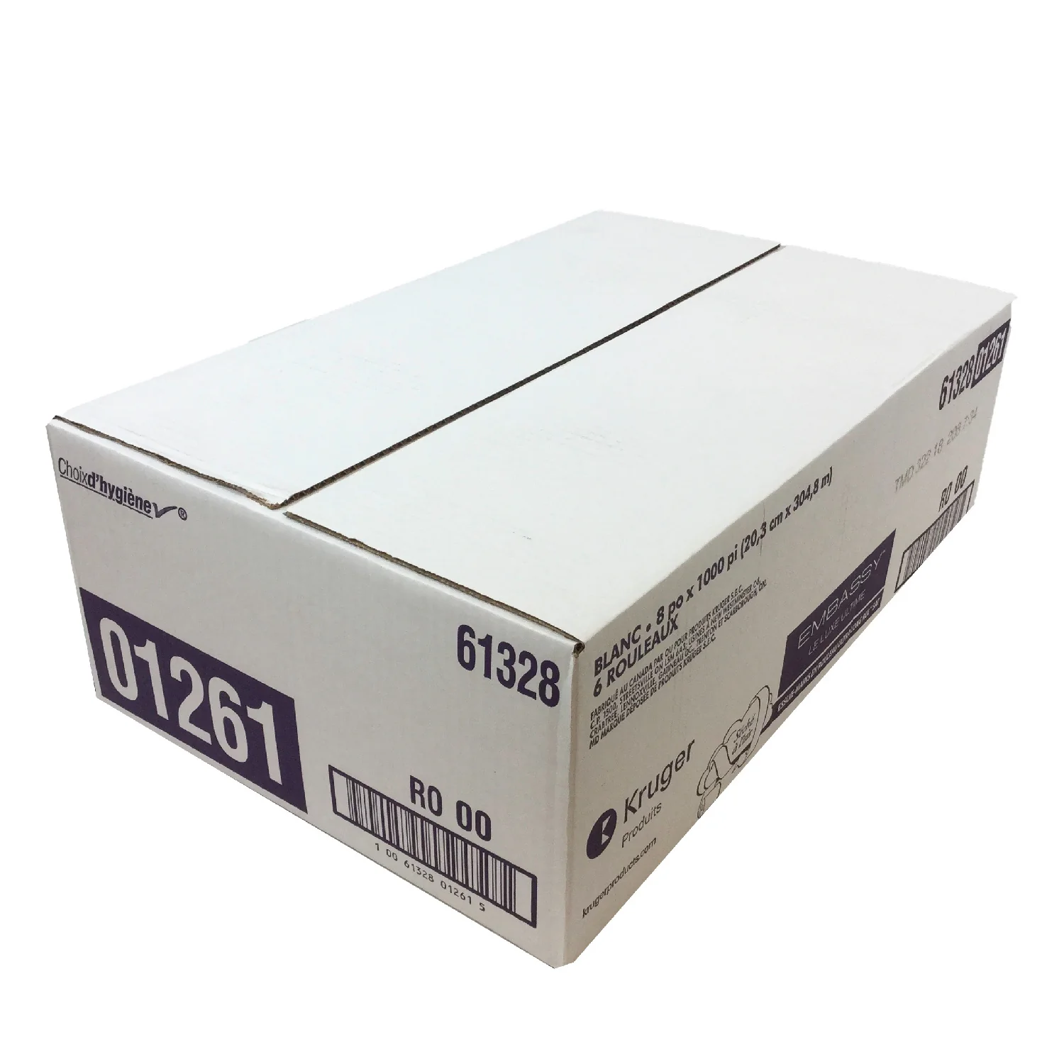 Towel Roll Thru-Air-Dried Ultra Long - 6 x 1000 ft - Imperial Embass - Packaging and Accessories - Restaurant Supplies and Equipment - Canadian Distribution - Image 3