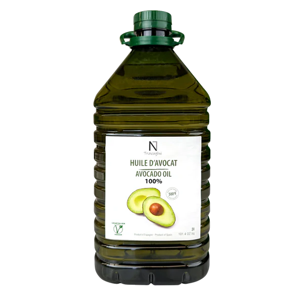 Travaglini Avocado Oil - 4 x 3 L - Grocery and Food Items - Canadian Distribution - Ships Free Within Canada on Orders Above CAD $199