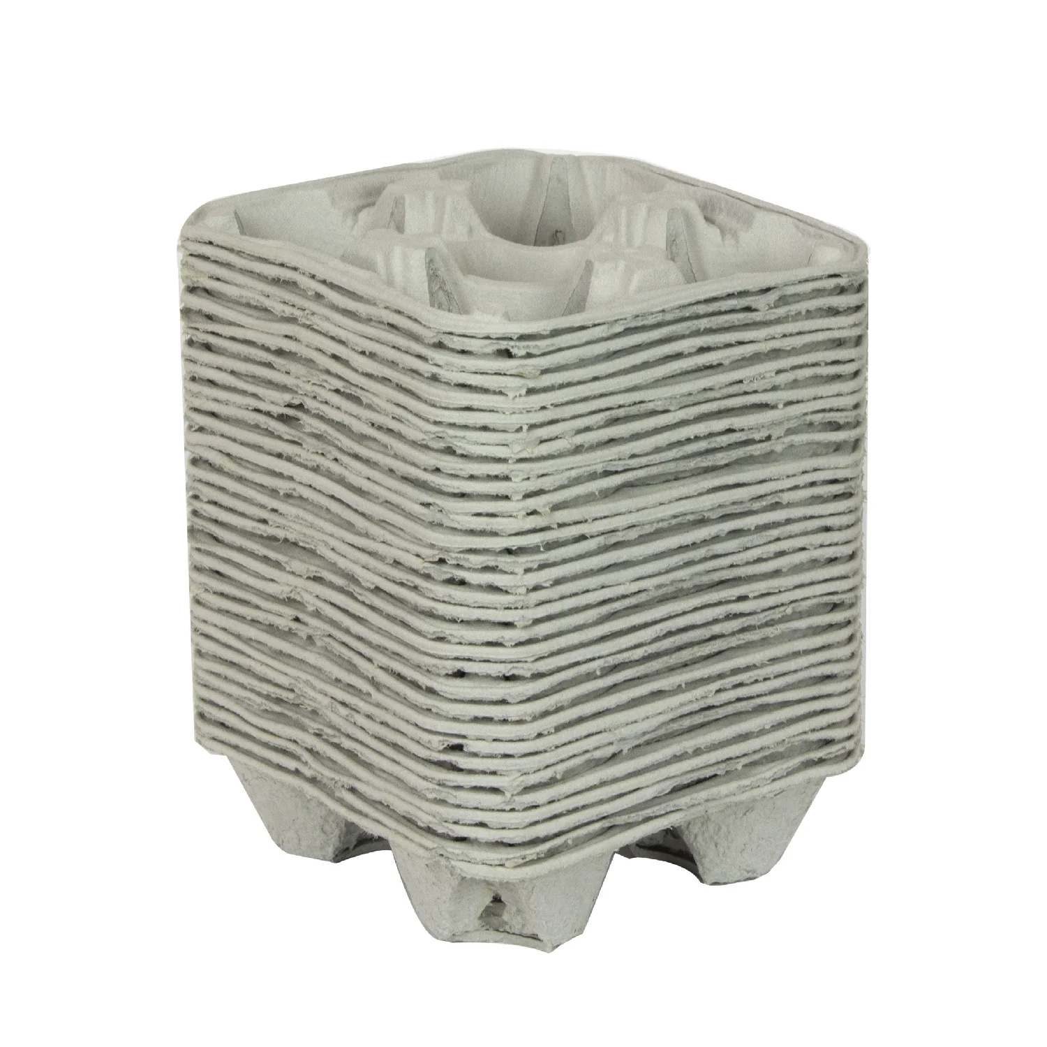 Tray Carrier 4 Cup Molded Fibre - 1 x 300 count - Pactiv Corp - Packaging and Accessories - Restaurant Supplies and Equipment - Canadian Distribution - Image 2