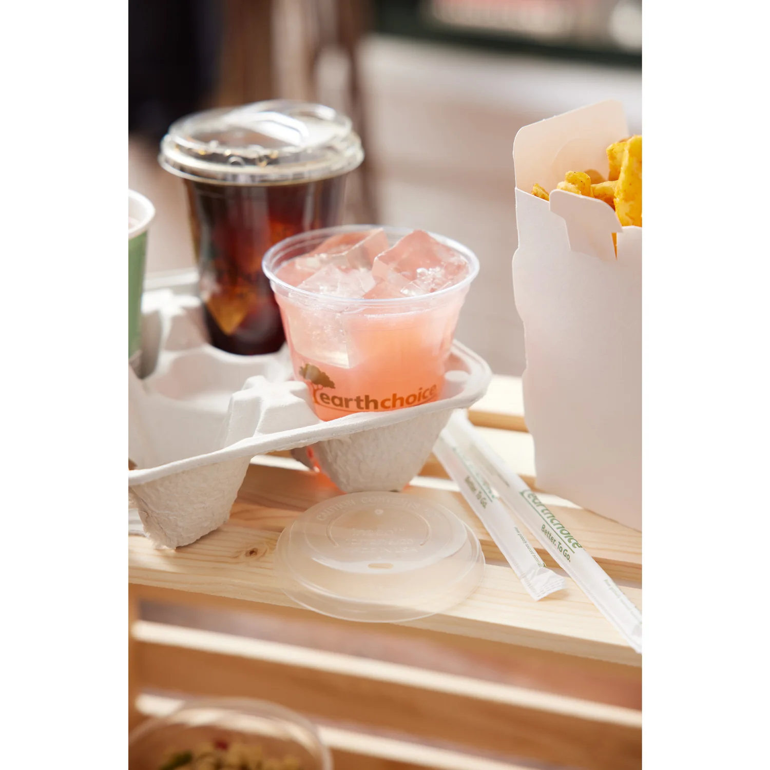 Tray Carrier 4 Cup Molded Fibre - 1 x 300 count - Pactiv Corp - Packaging and Accessories - Restaurant Supplies and Equipment - Canadian Distribution - Image 6
