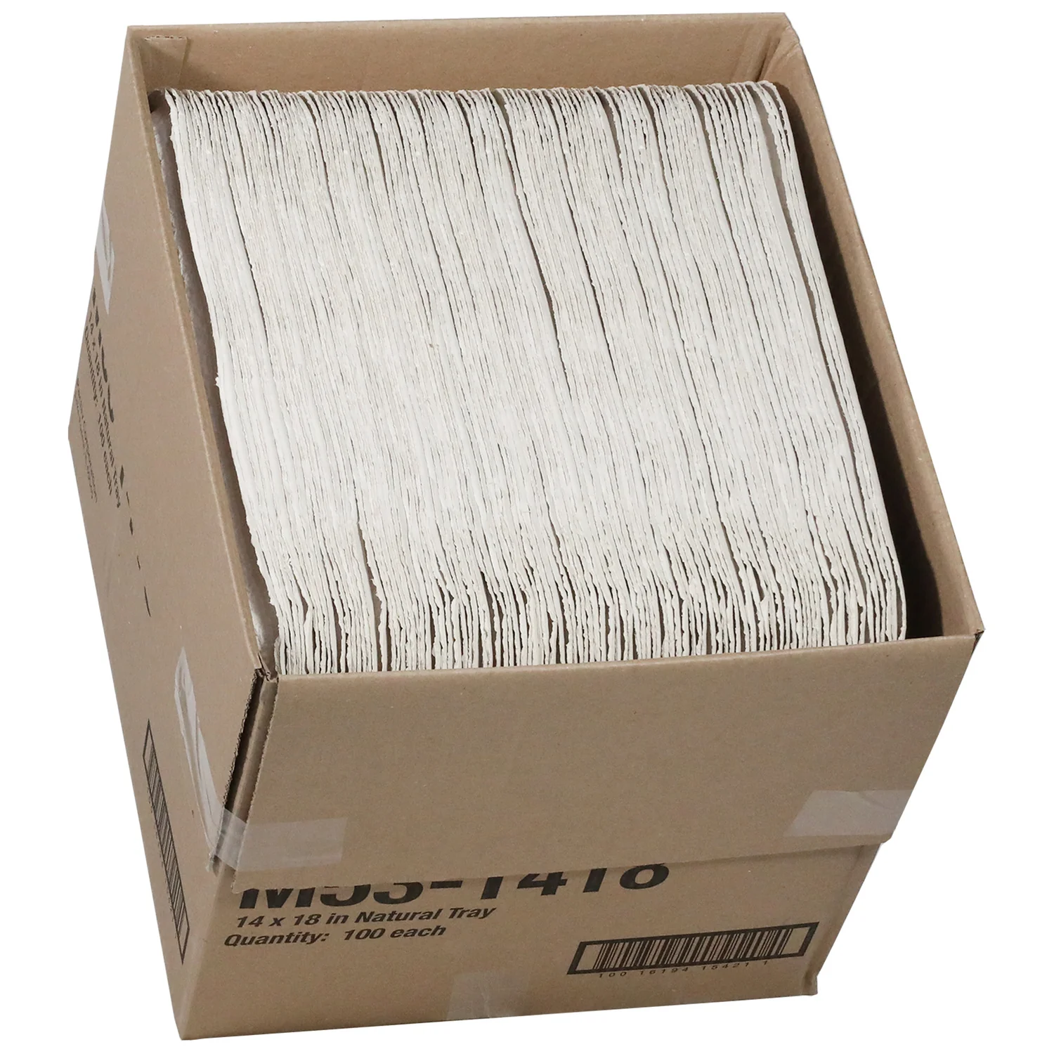 Tray Food Paper White Serving Fibre - 100 x 14 x 18 - Pactiv Corp - Packaging and Accessories - Restaurant Supplies and Equipment - Canadian Distribution - Image 4