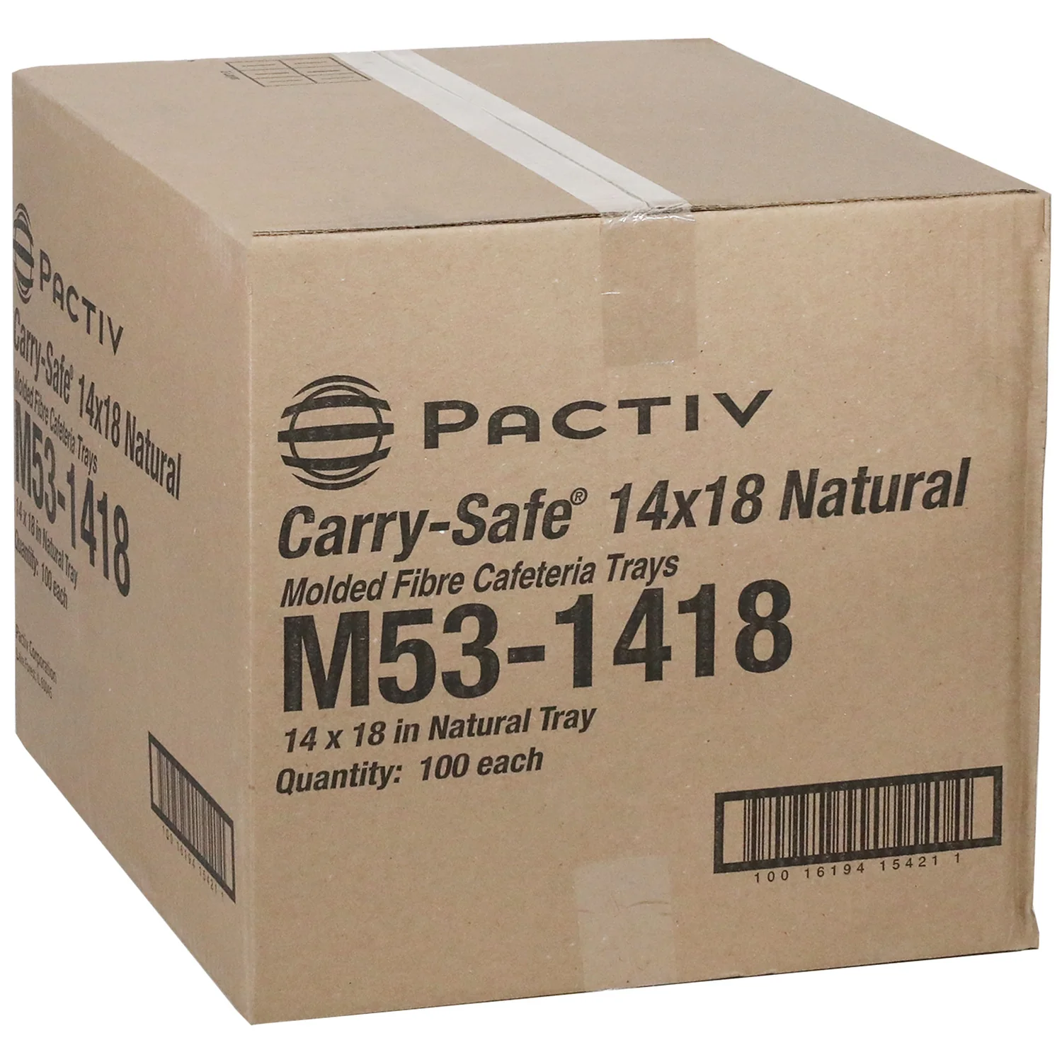 Tray Food Paper White Serving Fibre - 100 x 14 x 18 - Pactiv Corp - Packaging and Accessories - Restaurant Supplies and Equipment - Canadian Distribution - Image 6