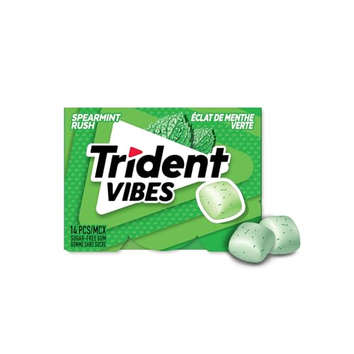 Trident Vibes Spearmint Rush Sugar-Free Gum - 9 Pack Clutch Box (126 Pieces) - Canadian Distribution - Ships Free Within Canada on Orders Above CAD $199 - Image 7