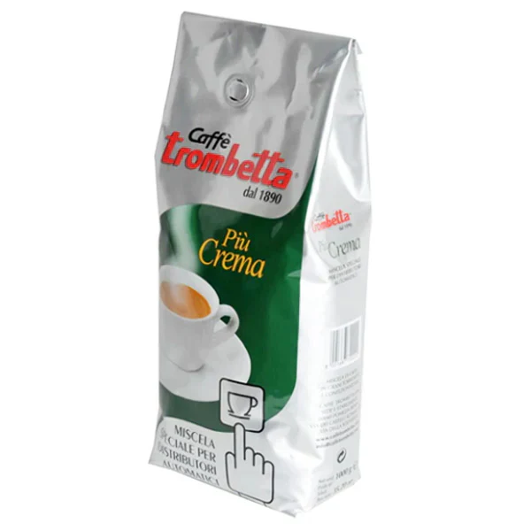 Trombetta Caffe Cream Beans – 6 x 1kg packs - Canadian Distribution - Ships Free Within Canada on Orders Above CAD $199 - Image 2