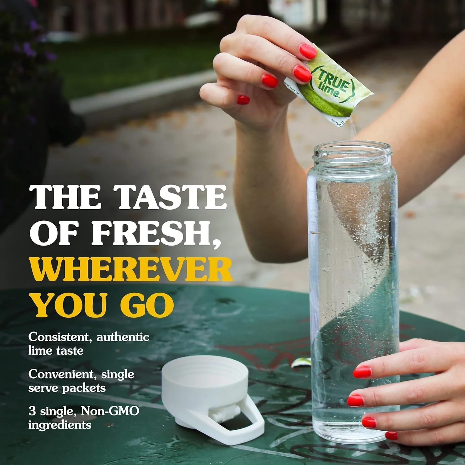 True Lime – Water Enhancer – Lime – 2 × 100 Pack – Real lime no preservatives - Canadian Distribution - Ships Free Within Canada on Orders Above CAD $199 - Image 3