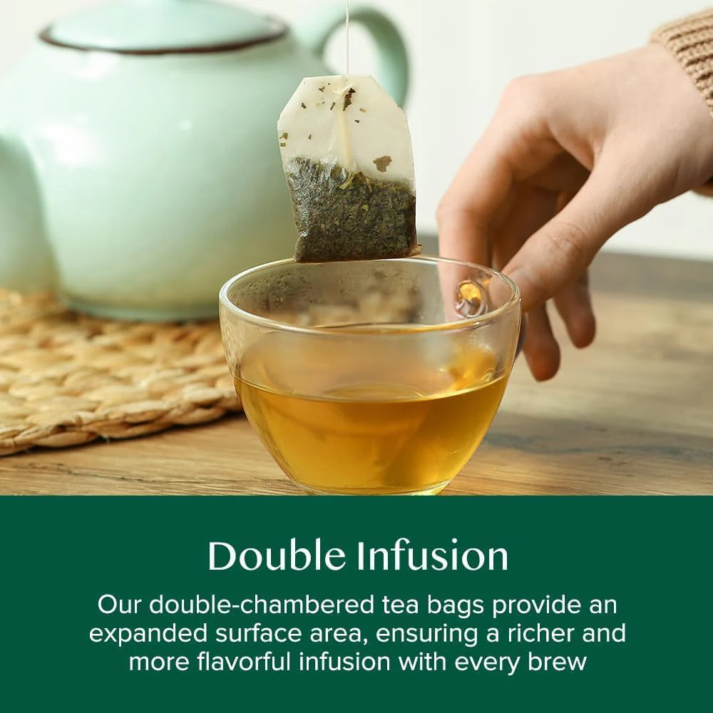 VAHDAM Herbal Tea Sampler - 36 Tea Bags in 6 Varieties | Caffeine-Free, Non-GMO Blends - Canadian Distribution - Ships Free Within Canada on Orders Above CAD $199 - Image 3