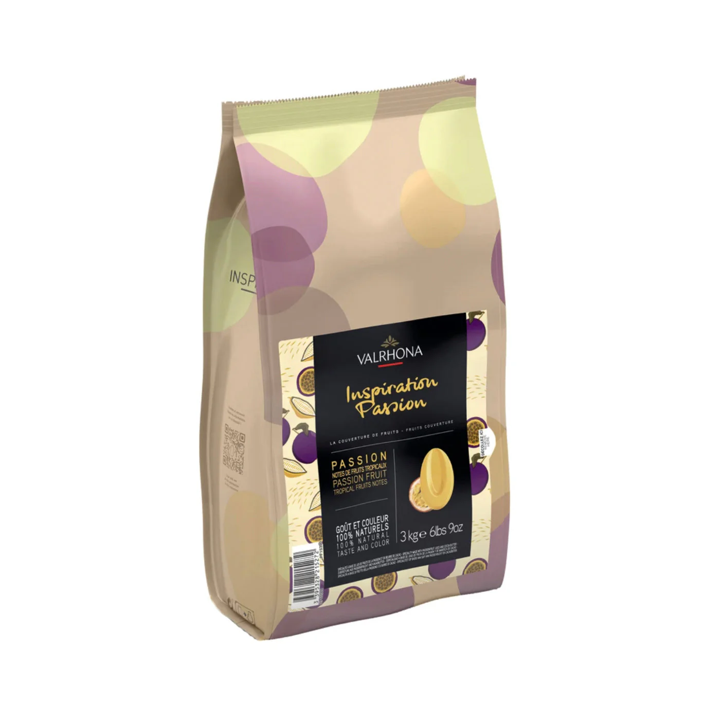VALRHONA Passion Inspiration – Fruit Chocolate Couverture - 500g/3kg - Canadian Distribution - Ships Free Within Canada on Orders Above CAD $199