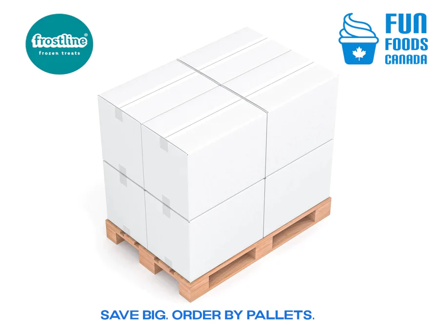 Frostline Vanilla Soft Serve Ice Cream Mix - 6 Lbs. Bag - Case (6 X 6 lbs. Bags) - 56 Cases per Pallet - Canadian Distributor - Ships Free Within Canada on Orders Above CAD $199 - Image 5