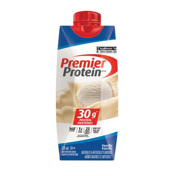 Vanilla Shake - 18 × 325 mL - Premier Protein - Health and Wellness - Canadian Distribution - Ships Free Within Canada on Orders Above CAD $199 - Image 2