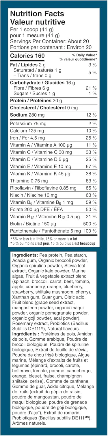 Vega – All-in-One Nutrition Shake – French Vanilla – 827 g, 20 Servings – Ships Free Within Canada on Orders Above CAD $199 - Image 3