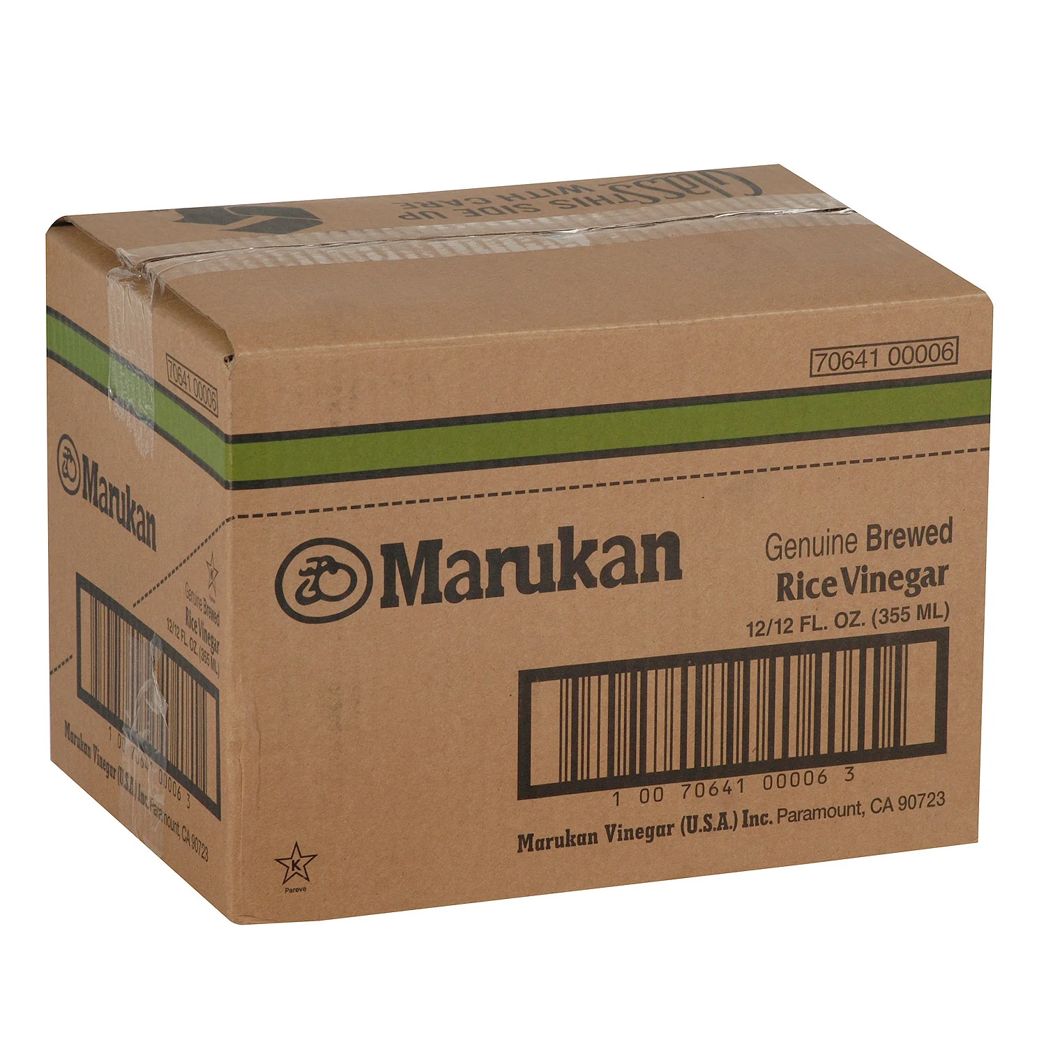 Vinegar Rice Brewed Genuine - 12 x 355 mL - Marukian - Restaurant and Foodservice Ingredients - Canadian Distribution - Ships Free Within Canada on Orders Above CAD $199 - Image 2
