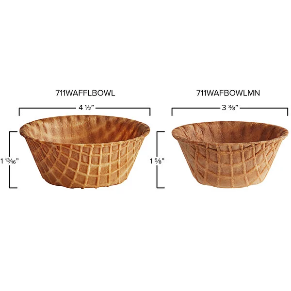Waffle Cone Bowl | Joy Cone Co. | 6/10 Pack | 60 Count Per Case | Cones Distributor Canada | Ships Free Within Canada on Orders Above CAD $199 - Image 5