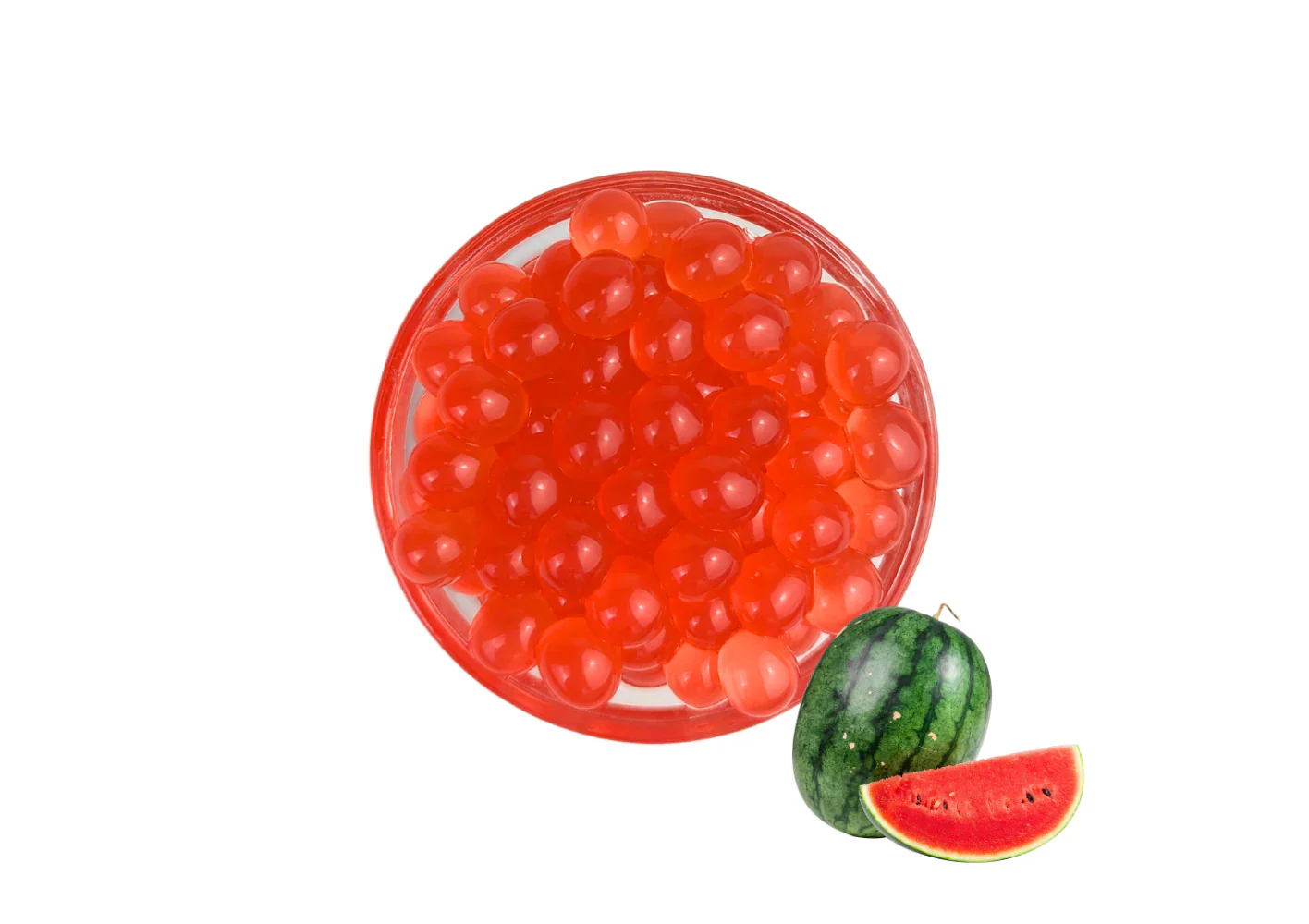 Watermelon Bursting Boba - 7 LB Jar - Popping Boba - Ships Free Within Canada on Orders Above CAD $199 - Image 2