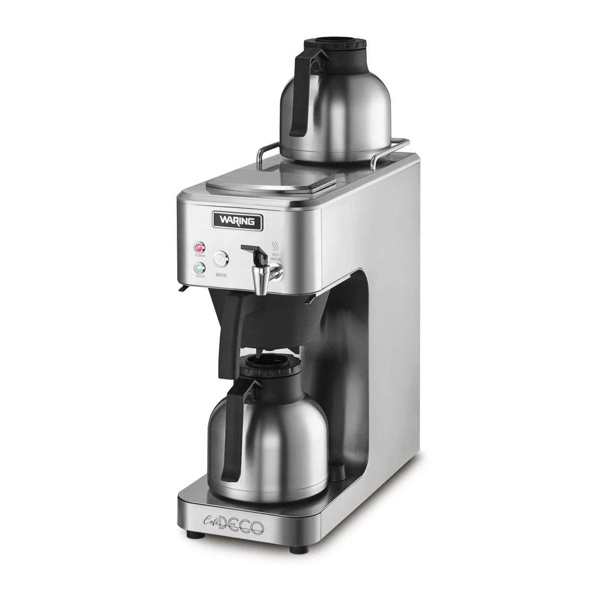 WCM60PT "Café Deco" Thermal Coffee Brewer with Hot Water Faucet by Waring Commercial - Image 3