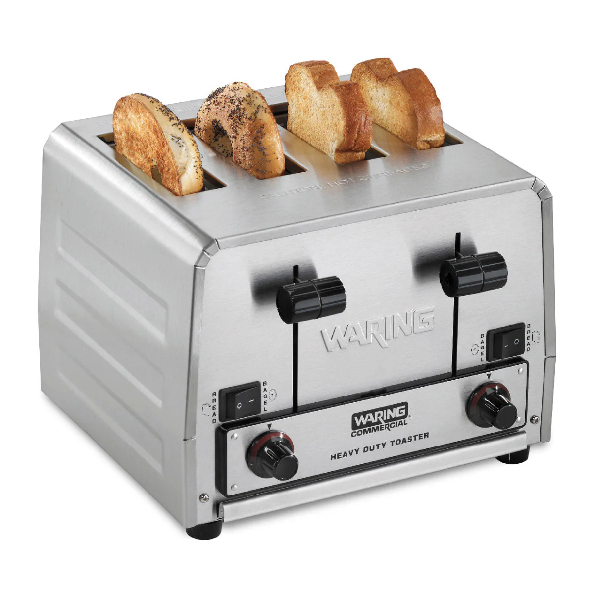 WCT855 4-Slice Commercial Heavy-Duty Switchable Bagel/Toast Toaster by Waring Commercial - Image 2