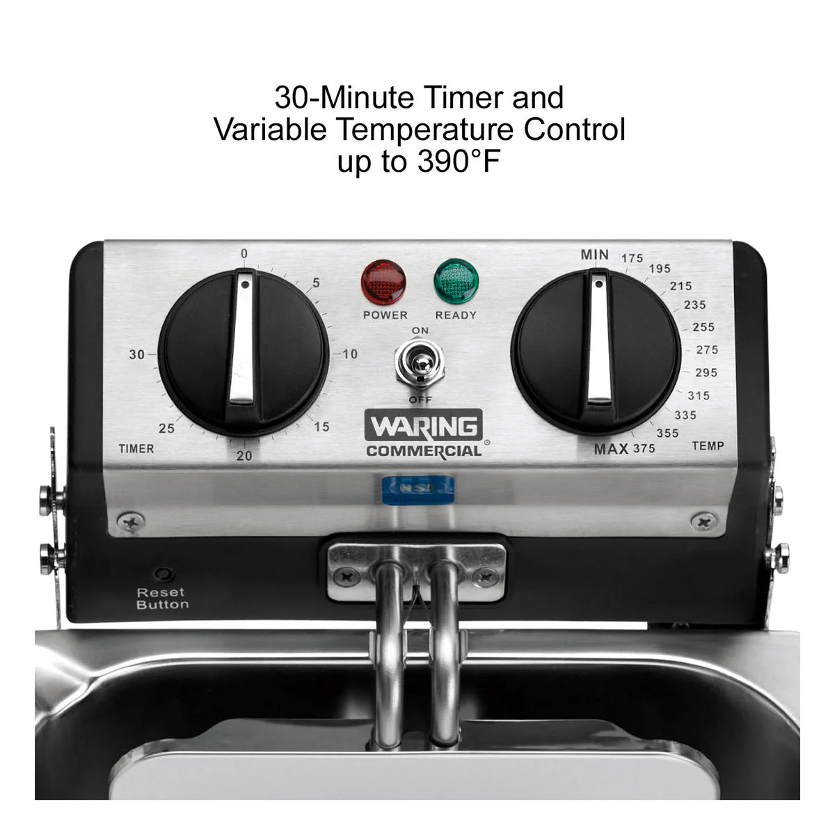 WDF75B Single Compact Deep Fryer by Waring Commercial - Image 3