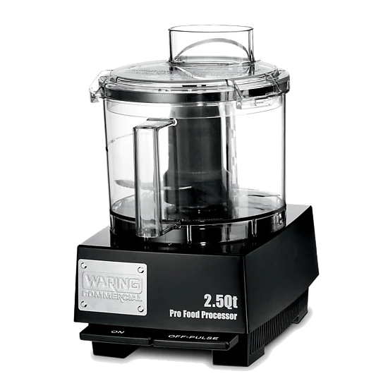 WFP11SW - 2.5-Qt. Bowl Cutter Mixer with Flat Lid and LiquiLock Seal System by Waring Commercial
