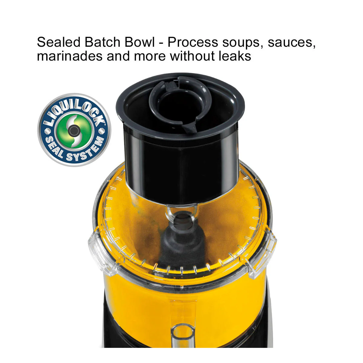 WFP14SC - 3.5-Qt. Combination Bowl Cutter Mixer and Continuous-Feed with LiquiLock Seal by Waring Commercial - Image 3