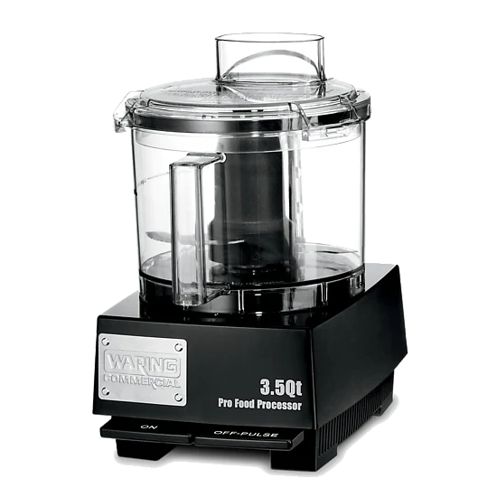 WFP14SW - 3.5-Qt. Bowl Cutter Mixer with Flat Lid and LiquiLock Seal System by Waring Commercial
