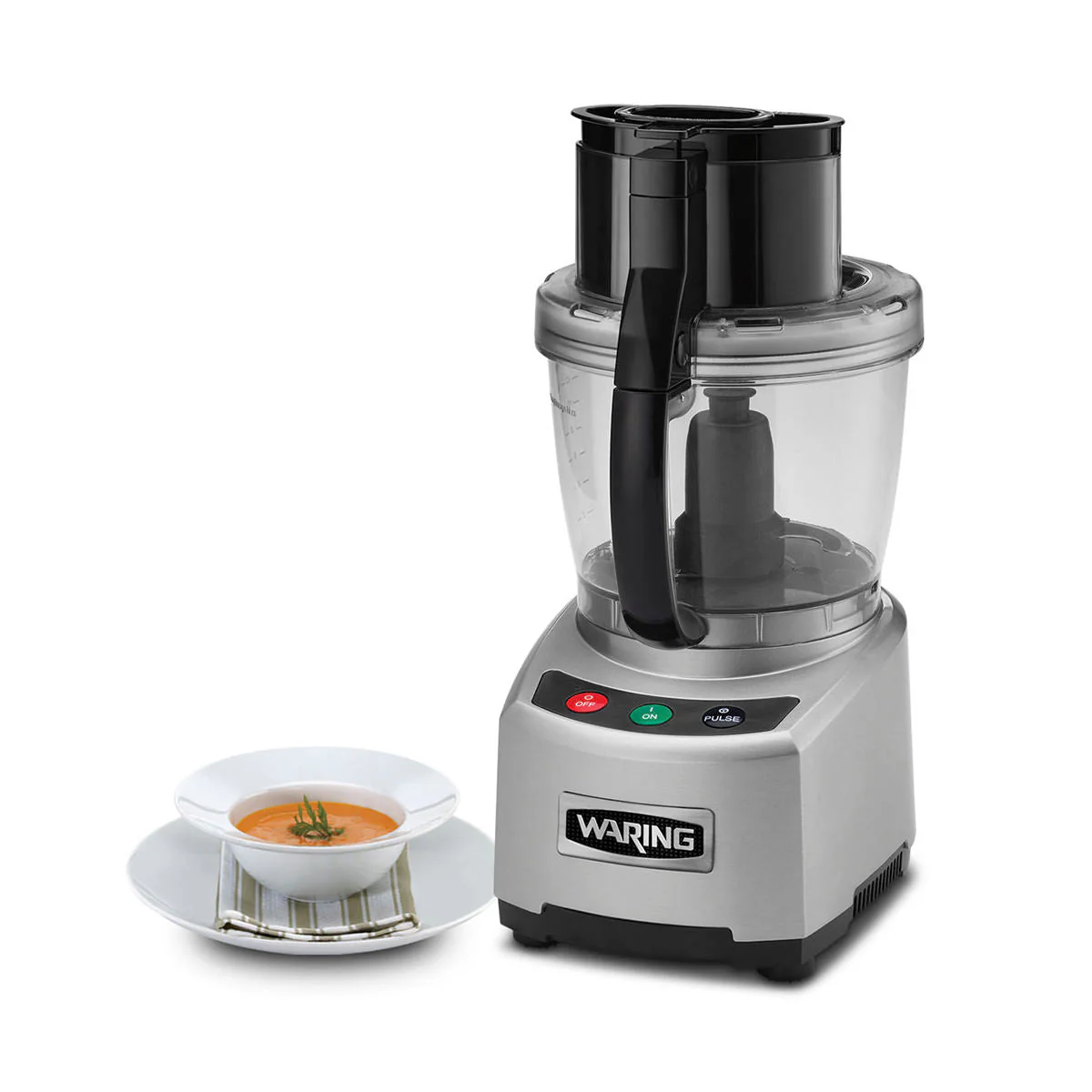 WFP16S - 4-Qt. Bowl Cutter Mixer with LiquiLock Seal System by Waring Commercial - Image 2